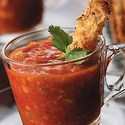 Gazpacho with Multi-Grain Croutons